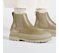 BIRKENSTOCK PRESCOTT SLIP ON WOMEN TAUPE LEATHER STIVALETTI SCARPONI CALZATA STR