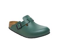 Birkenstock Professional Boston PRO Verde Zoccoli Clogs In Nappa Cinturino 2