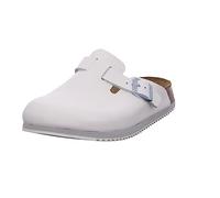 Birkenstock Professional Boston, Sabot Unisex-Adulto, Bianco Wei, 42 EU
