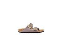 Birkenstock Purple Suede Leather Strap-On Sandals - EU37/US7