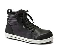 Birkenstock Qs 700 - Scarpe di sicurezza professionali unisex QS 700, in pelle naturale, marrone, taglia 42, Nero, 45 EU