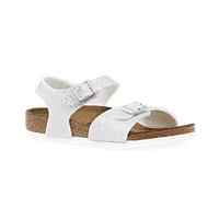 Birkenstock Rio Kids Cosmic Sparkle White, Birko Flor, Sandalo, 30 EU