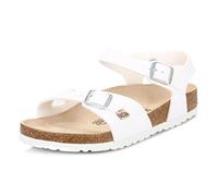 Birkenstock Rio Sandali Donna, Bianco, 35 EU Stretta