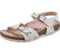 Birkenstock Rio, Sandali unisex per bambini, Rosa, 27 EU