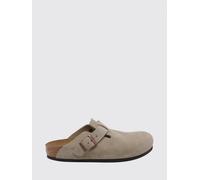 BIRKENSTOCK Sabot Boston in pelle scamosciata con cinturino regolabile 41 Beige