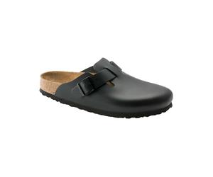 Birkenstock - Sabot - Boston Natural Leather Black per Uomo in Pelle - Taglia 40 - Nero