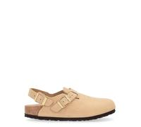 Birkenstock Sabot Tokio in Pelle Nabuk Beige, Taglia: 37
