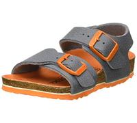 Birkenstock Sandales New York Birko-Flor Desert Soil Vibrant Gray, Sandali Bambino, Grigio, 29 EU Étroit