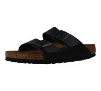 Birkenstock 552113 Arizona black, Oiled Leather PIANELLE Uomo, Black EU 38