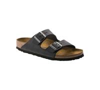 Birkenstock - Sandali - Arizona Oiled Leather Black per Uomo in Pelle - Taglia 39 - Nero