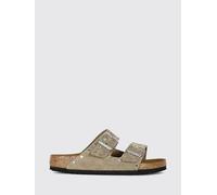 BIRKENSTOCK Sandali Arizona Rivet in pelle scamosciata con borchie 37 Tortora