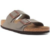 Birkenstock - Sandali Arizona SFB Birko Flor, da uomo, Pietra, 43 EU