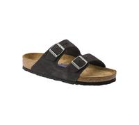 Birkenstock - Sandali - Arizona SFB LEVE Velvet Gray per Uomo in Pelle - Taglia 39 - Grigio