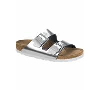 Birkenstock Arizona Sandalo Donna, argento, 39 EU