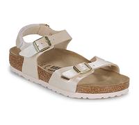 BIRKENSTOCK Sandali bambini Rio AS Kids BF Graceful Pearl White in Beige 38