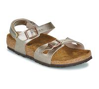 BIRKENSTOCK Sandali bambini Rio AS Kids BF Graceful Taupe in Beige 33