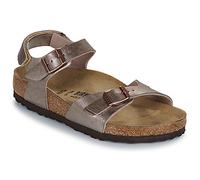 BIRKENSTOCK Sandali bambini Rio AS Kids BF Graceful Taupe in Beige 33
