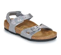 BIRKENSTOCK Sandali bambini Rio AS Kids BF Sparkling Silver in Argento 26