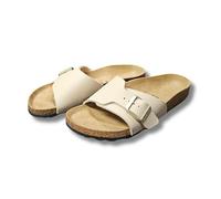 Birkenstock Sandali da donna Catalina beige ciabatte in Birko Flor taglia 41