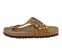 Birkenstock Sandali da donna Gizeh Rivet in pelle scamosciata normale, marrone, 39 EU