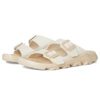 Birkenstock Sandali da donna Mogami Terra Slide (unisex), Guscio d'uovo, 12-12.5 Women/10-10.5 Men