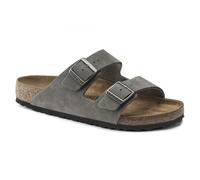 Birkenstock Sandali da uomo Arizona, Desert Buck Whale Gray, Grigio, 13 Medium US