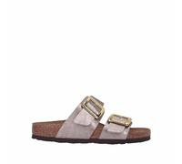 Birkenstock Sandali da donna Sydney Cushion Buckle Birko-Flor Vert 41 Stretto