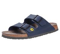 Birkenstock Sandali ESD Arizona, taglia 37, blu, stretti 089438-37 (pantolette scarpa bassa, latsche doppia fibbia Alpro P220 571030 571038 571040 571048 571050 571058 571060 57710 57710 571060 1068 2570.571030)