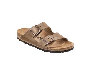 Birkenstock - Sandali in cuoio - Arizona Oiled Leather Regular Tobacco Brown per Uomo - Taglia 41 - Marrone