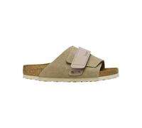 Birkenstock - Sandali in cuoio - Kyoto Nubuck-Suede Leather Regular Taupe per Uomo - Taglia 42 - Marrone