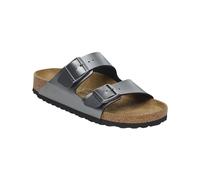 Birkenstock - Sandali in pelle sintetica - Arizona W Birko-Flor Metallic Black per Donne - Taglia 41 - Nero Nero 41