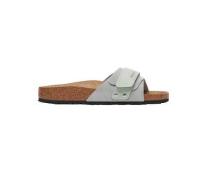 Birkenstock - Sandali leggeri in Nubuck - Oita Suede Leather Modern Narrow Suede Pure Sage per Donne in Pelle - Taglia 37 - Verde