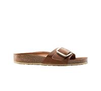 Birkenstock 1006525 Madrid Big Buckle cognac, Oiled Leather PIANELLE Donna, Cognac EU 36