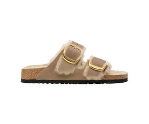 Birkenstock - Sandali Marroni in Shearling Accogliente - - Shoes - Donna - Marrone - 36 EU