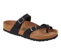 Birkenstock Sandali Mayari BF Nubuck, schwarz, EU 39