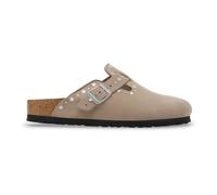 Birkenstock - Sandali Stretti in Camoscio con Borchie Taupe - - Shoes - Donna - Beige - 39 EU