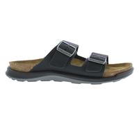 BIRKENSTOCK Sandali unisex Arizona CT W Waxy in pelle, Nero , 39 EU