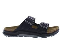Birkenstock Sandali unisex Milano Birko-Flor, taglia 42, Beta Meta Nero Nero, 9 UK Men/ 10 UK Women