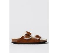 BIRKENSTOCK Sandalo Arizona in camoscio e shearling 36 Marrone