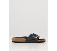 BIRKENSTOCK Sandalo Madrid Big Buckle in pelle oliata 39 Nero