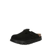 Birkenstock - Boston Papillio - Zoccoli con suola spessa in camoscio neri-Grigio 35