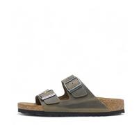 BIRKENSTOCK SANDALO UOMO ARIZONA FADED OILED LEATHER KHAKI 1027039 CO