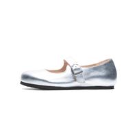 Birkenstock - Santa Clarita Natural Leather Silver - - Shoes - Donna - Grigio - 38 EU