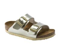 birkenstock scarpa junior slide arizona birko-flor oro metallizzato 1