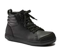 BIRKENSTOCK Scarpe antinfortunistiche QS 700 S3 in microfibra impermeabile con certificazione EN ISO 20345:2011, Nero, 38 EU