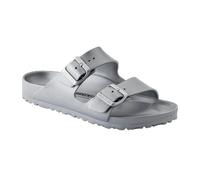 Birkenstock BK1003490 Uomo Sandali a Punta Aperta, Argento (Metallic Silver Metallic Silver), 44 EU