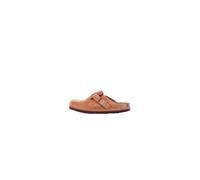 Zoccoli in cuoio naturale oliato Birkenstock Boston Marron 39 Stretto