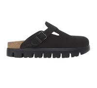 Birkenstock Scarpe donna sabot Boston Pap Chunky in suede black D26BI02 1028317
