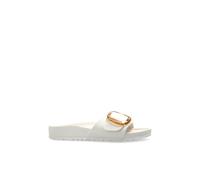 Ciabatte Birkenstock Madrid Big Buckle EVA Narrow bianco puro dorato - 37
