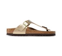 Sandali Birkenstock Gizeh Birko-Flor oro marrone donna - 38